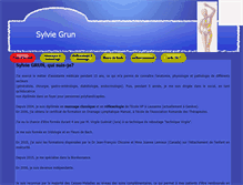 Tablet Screenshot of lesmassagesdesylviegrun.ch